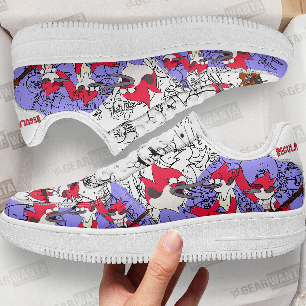 Margaret Smith Regular Show Air Sneakers Custom Cartoon Shoes- Cuztomshoes