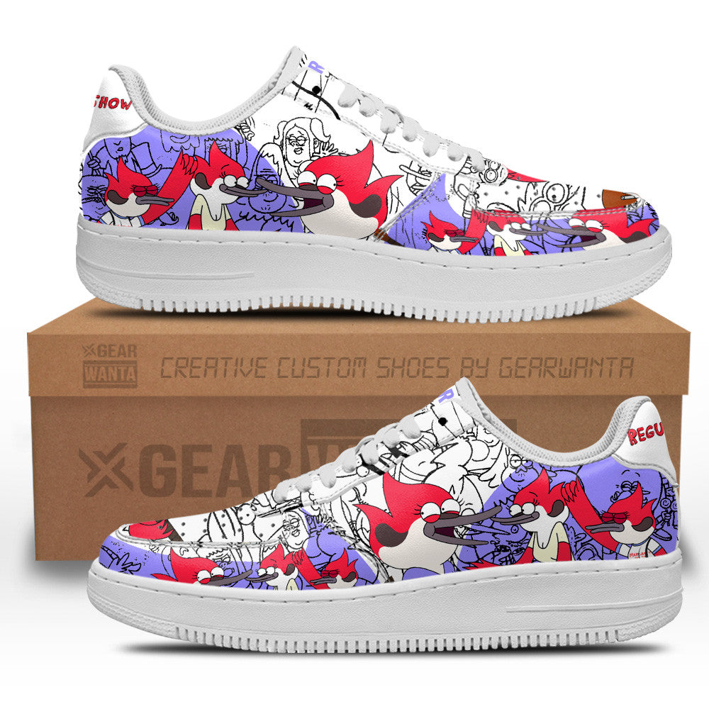 Margaret Smith Regular Show Air Sneakers Custom Cartoon Shoes- Cuztomshoes