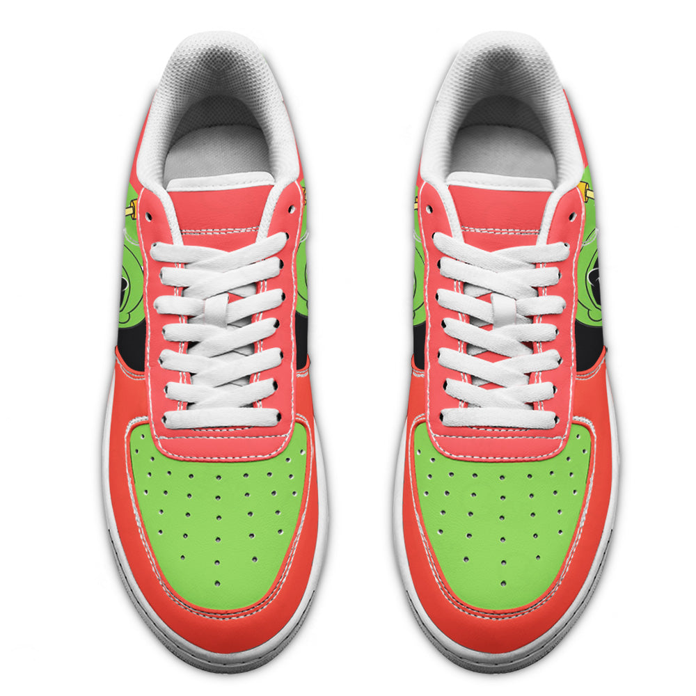 Marvin the Martian Custom Cartoon Air Sneakers LT1310- Cuztomshoes