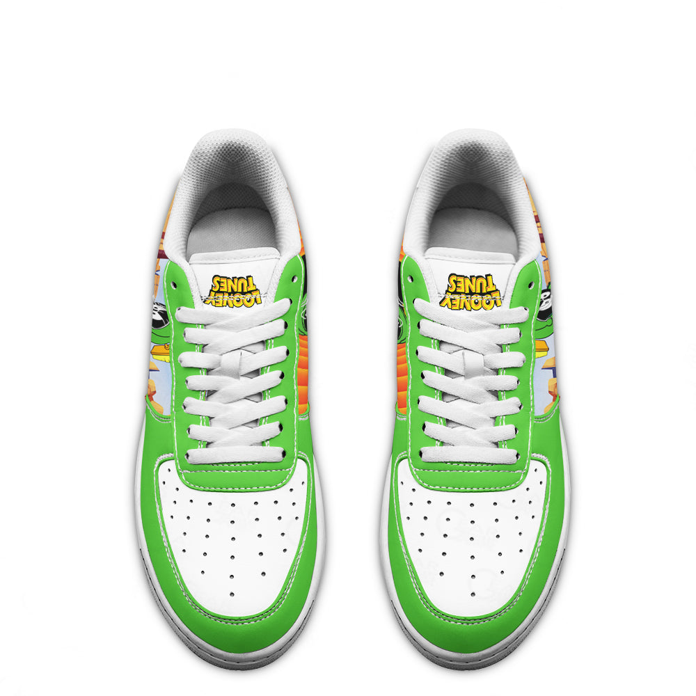 Marvin the Martian Looney Tunes Custom Air Sneakers QD14- Cuztomshoes