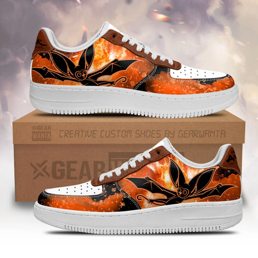 Momo Avatar The Last Airbender Air Sneakers Custom Shoes- Cuztomshoes