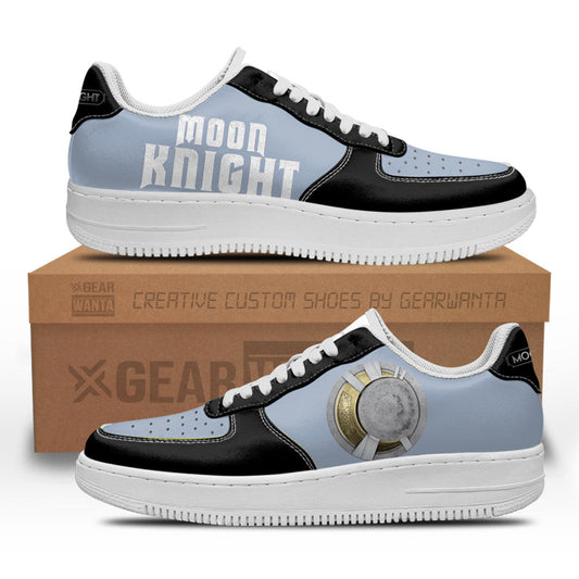 Moon Knight Super Hero Custom Air Sneakers QD22- Cuztomshoes