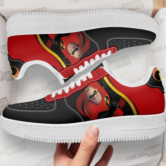 Mr. Incredible Air Sneakers Custom Incredible Family Cartoon Shoes- Cuztomshoes