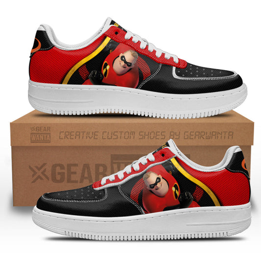 Mr. Incredible Air Sneakers Custom Incredible Family Cartoon Shoes- Cuztomshoes