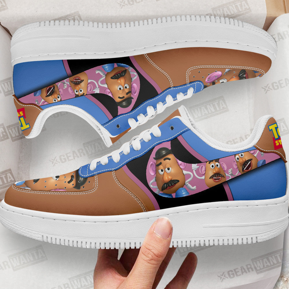 Mr. Potato Head Toy Story Air Sneakers Custom Cartoon Shoes- Cuztomshoes