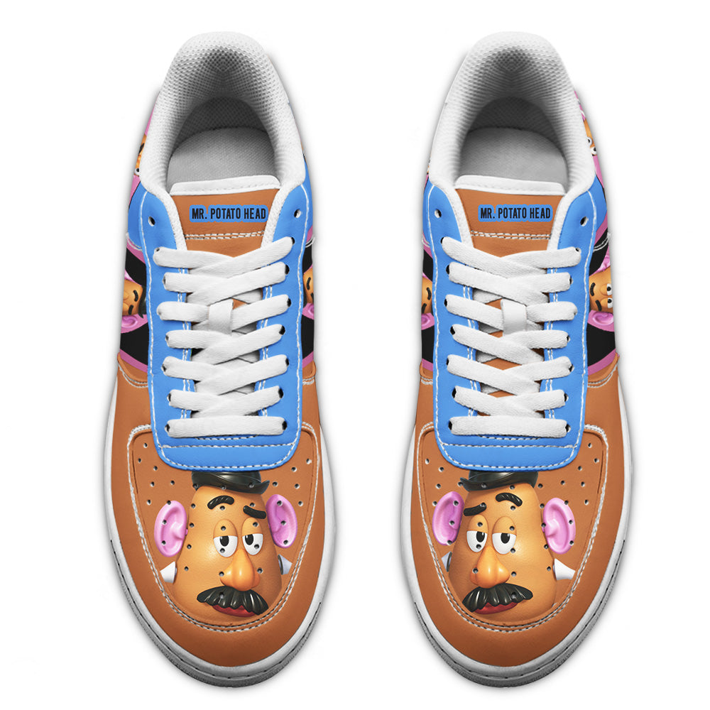 Mr. Potato Head Toy Story Air Sneakers Custom Cartoon Shoes- Cuztomshoes