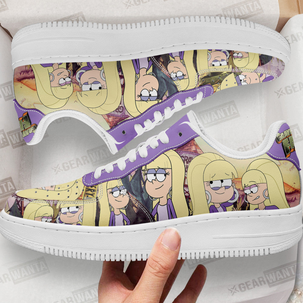 Pacifica Northwest Air Sneakers Custom Gravity Falls Cartoon Shoes- Cuztomshoes