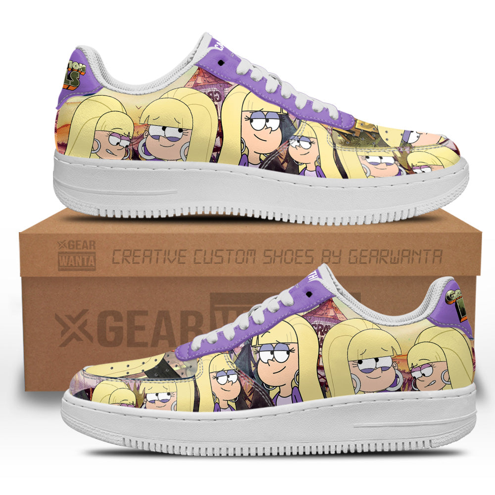 Pacifica Northwest Air Sneakers Custom Gravity Falls Cartoon Shoes- Cuztomshoes