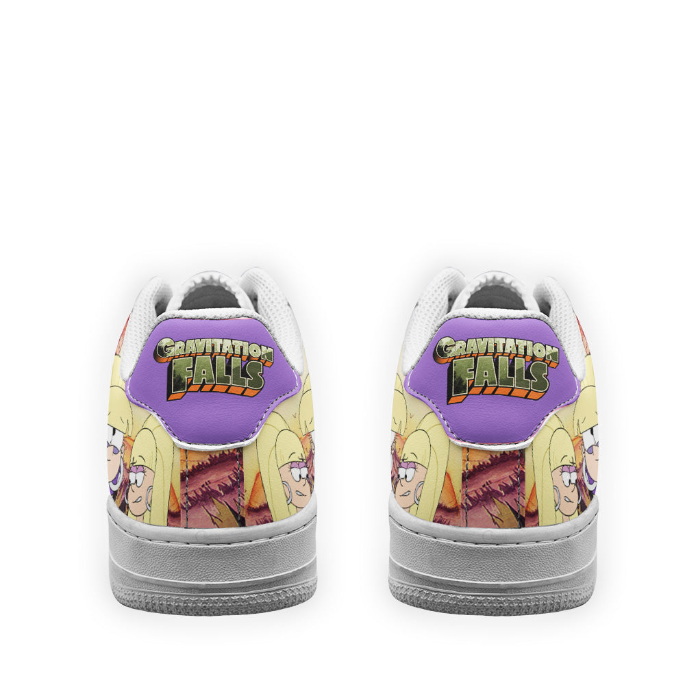 Pacifica Northwest Air Sneakers Custom Gravity Falls Cartoon Shoes- Cuztomshoes