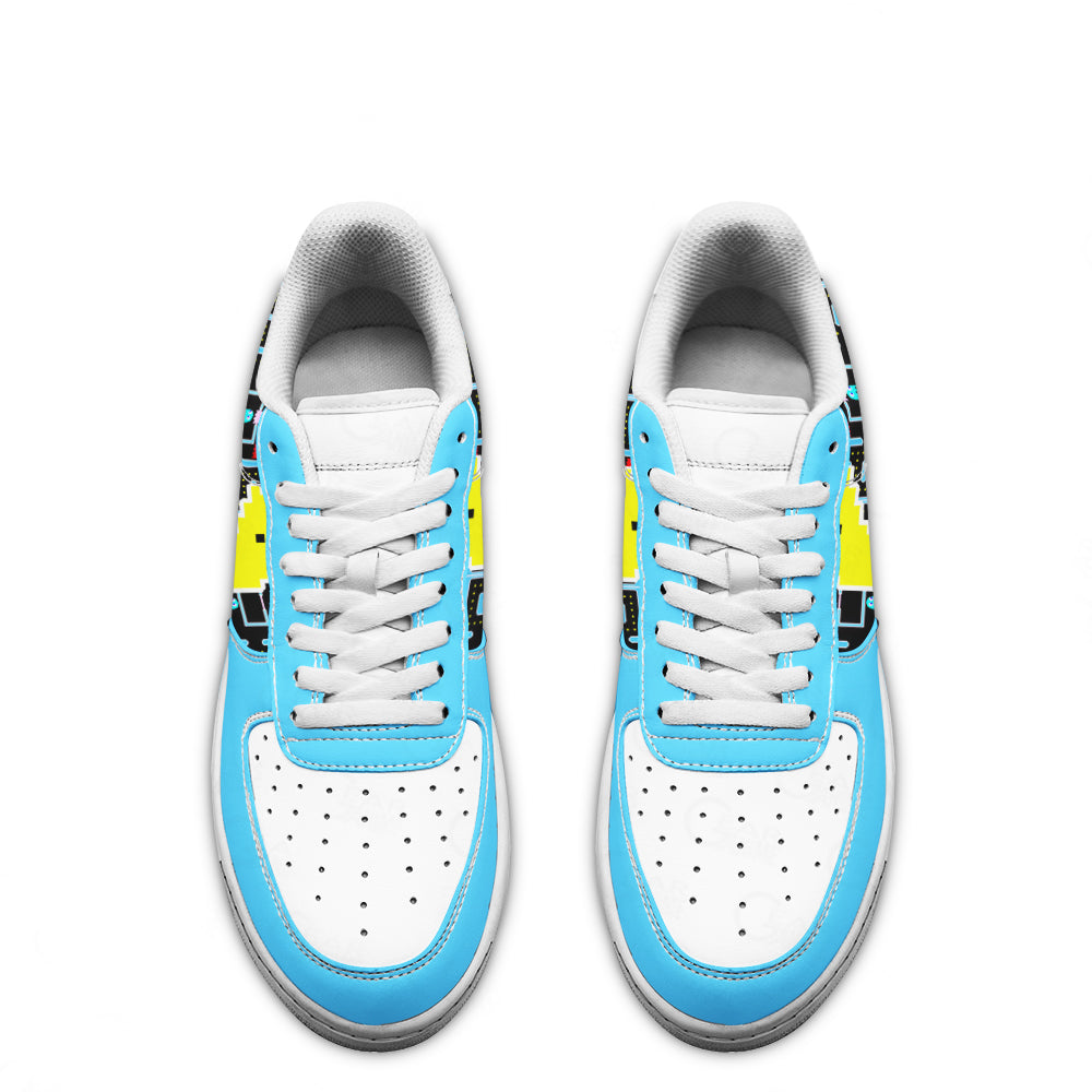 Pacman Air Sneakers Custom For Gamer Shoes- Cuztomshoes