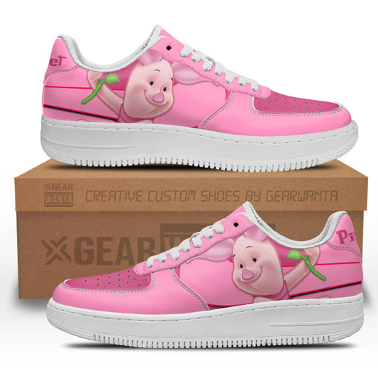 Pigglet Custom Cartoon Air Sneakers LT1310- Cuztomshoes