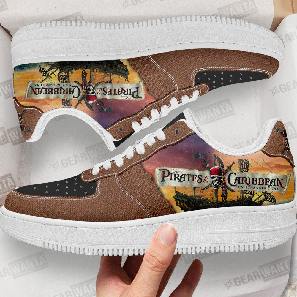 Pirates Of The Caribbean Air Sneakers Custom shoes- Cuztomshoes