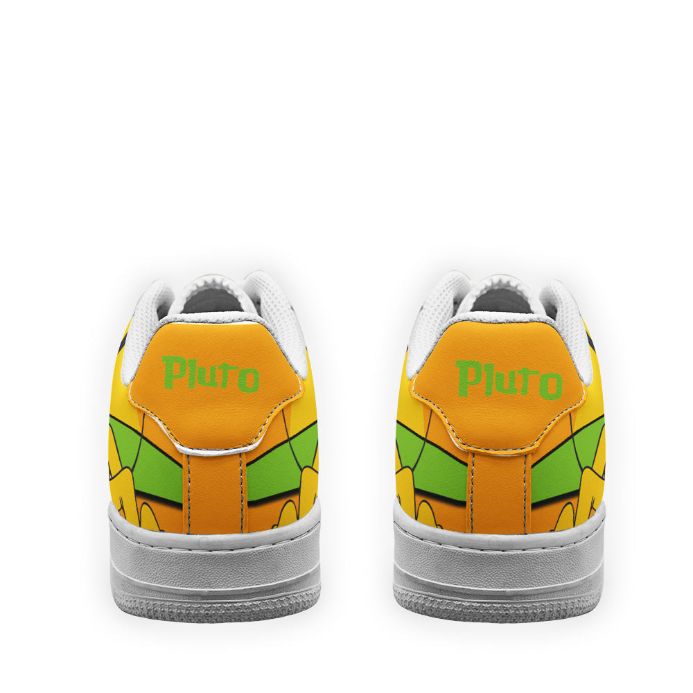 Pluto Custom Cartoon Air Sneakers LT13- Cuztomshoes