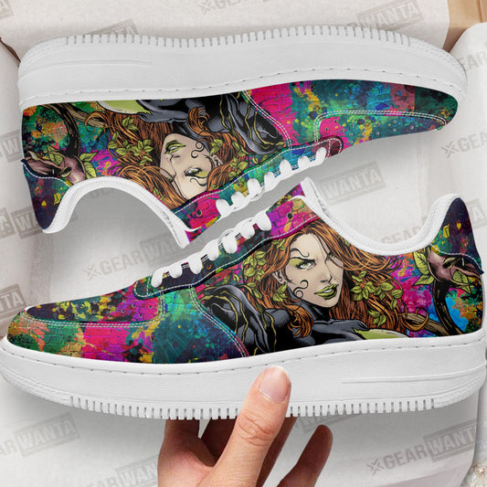 Poision Ivy Air Sneakers Custom For Fans- Cuztomshoes