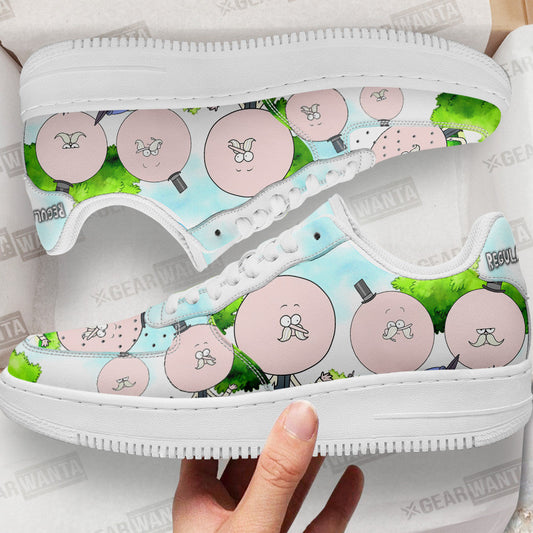 Pops Maellard Air Sneakers Custom Regular Show Shoes- Cuztomshoes