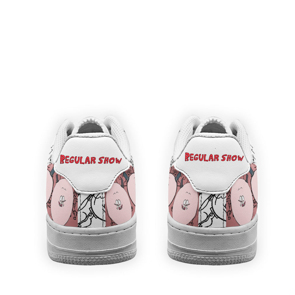 Pops Maellard Regular Show Air Sneakers Custom Cartoon Shoes- Cuztomshoes