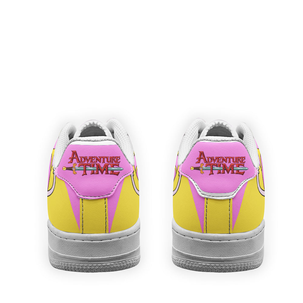 Princess Bonnibel Bubblegum Air Sneakers Custom Adventure Time Shoes- Cuztomshoes