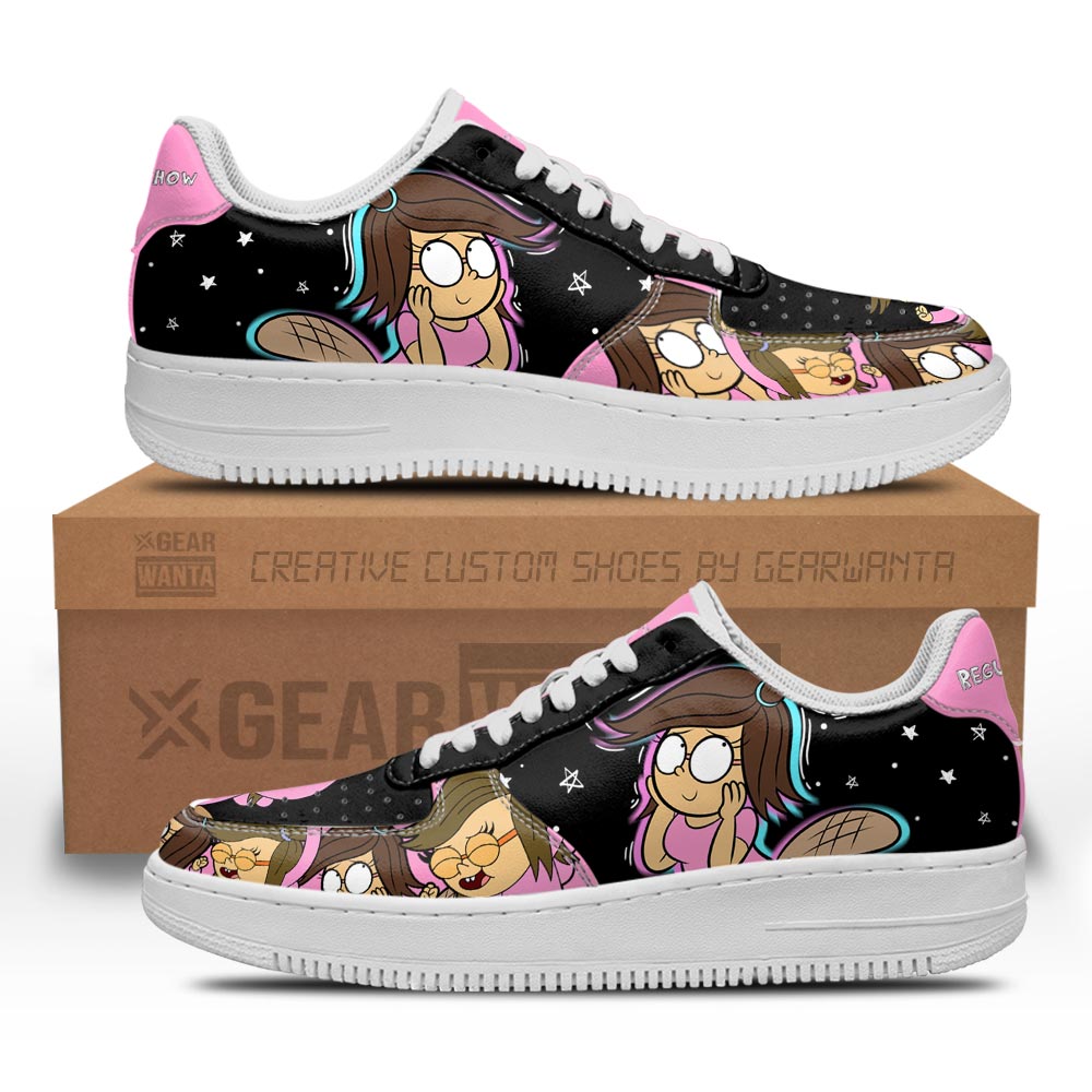 Regular Show Eileen Roberts Air Sneakers Custom Shoes- Cuztomshoes