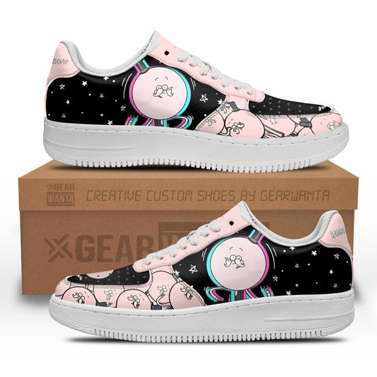 Regular Show Pops Maellard Air Sneakers Custom Shoes- Cuztomshoes