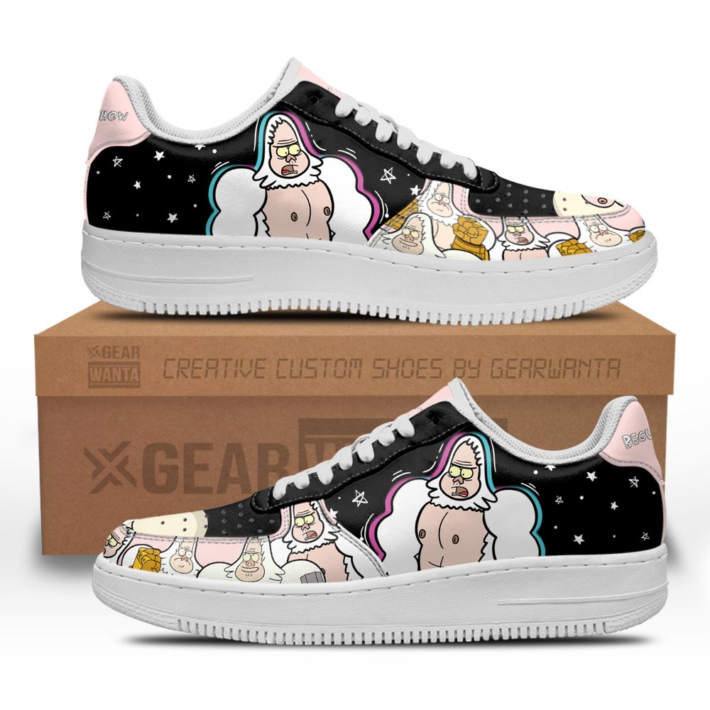 Regular Show Skips Air Sneakers Custom Shoes- Cuztomshoes