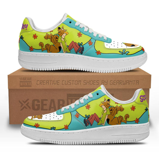 Scooby-Doo and Shaggy Rogers Air Sneakers- Cuztomshoes