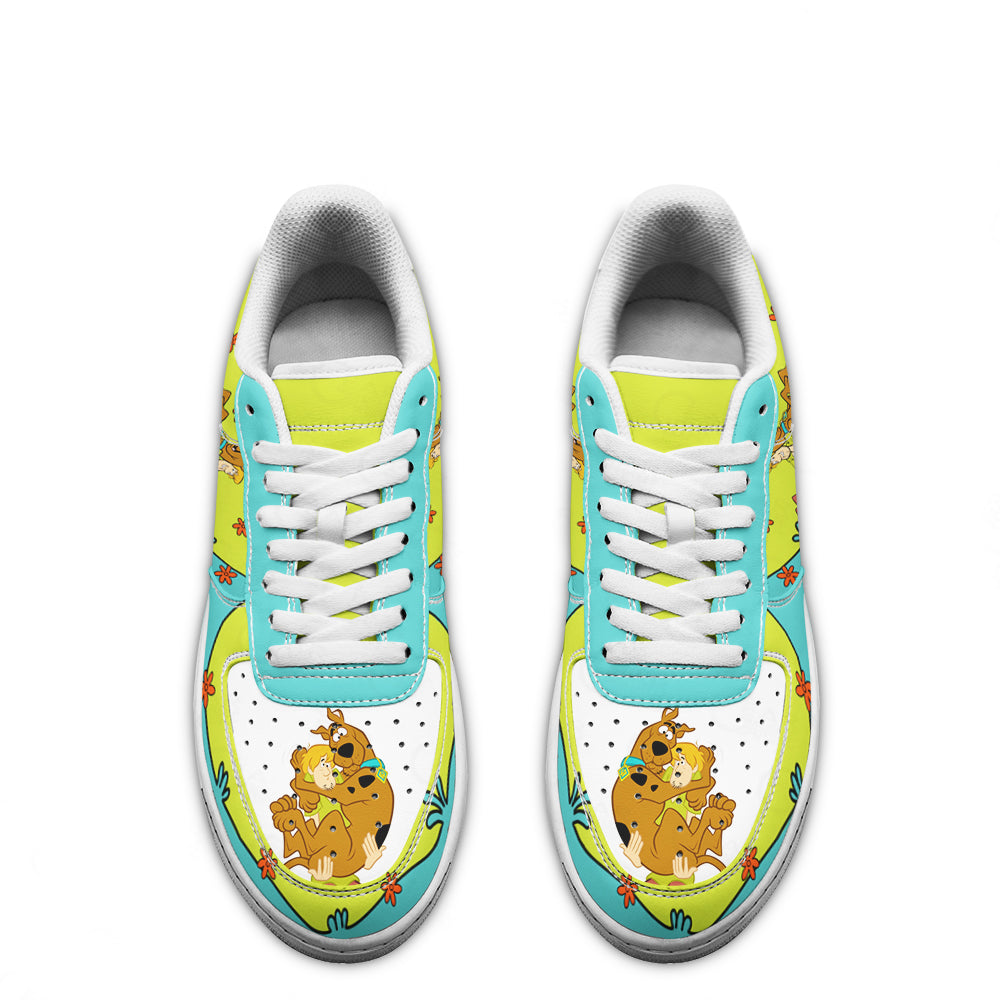 Scooby-Doo and Shaggy Rogers Air Sneakers- Cuztomshoes