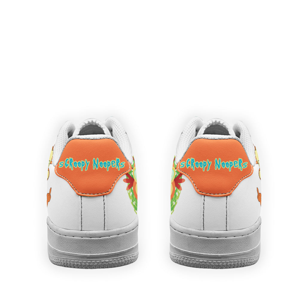 Scroopy Noopers Rick and Morty Custom Air Sneakers QD13- Cuztomshoes