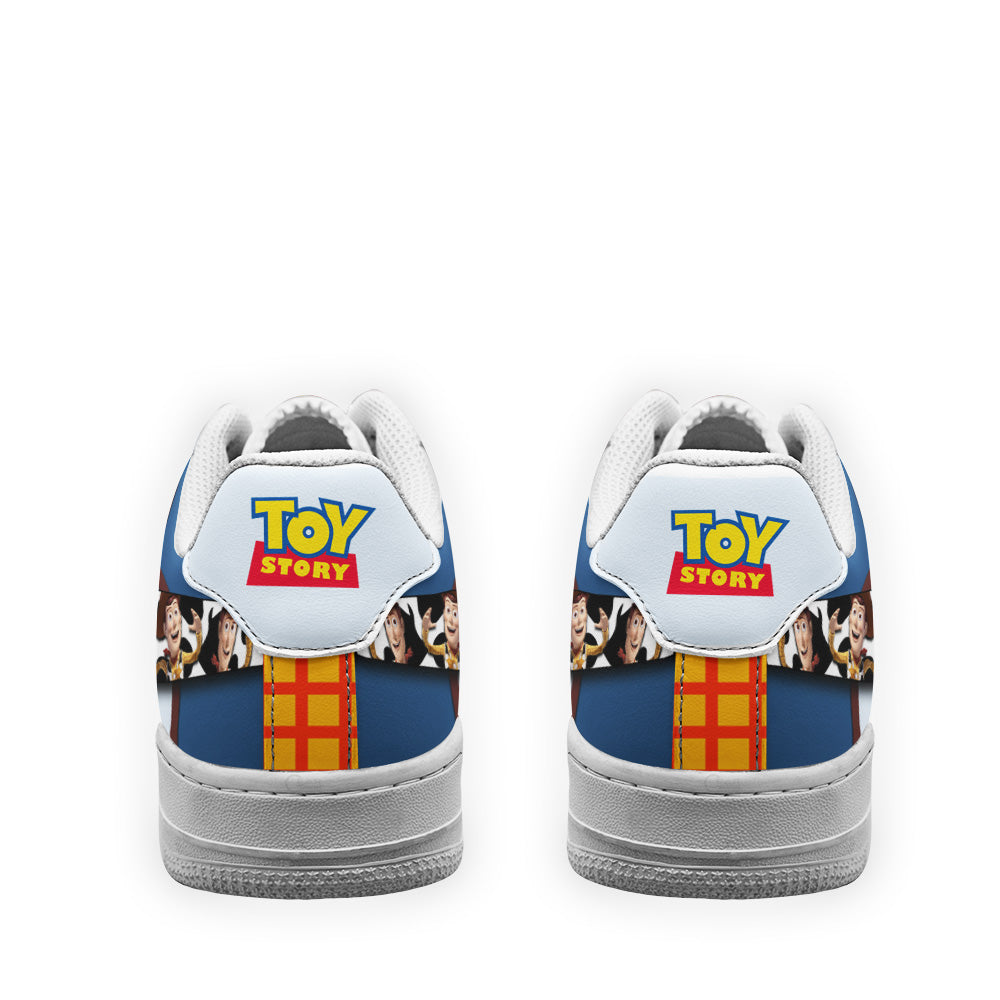 Sheriff Woody Toy Story Air Sneakers Custom Cartoon Shoes- Cuztomshoes