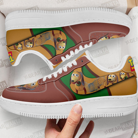 Slinky Dog Toy Story Air Sneakers Custom Cartoon Shoes- Cuztomshoes