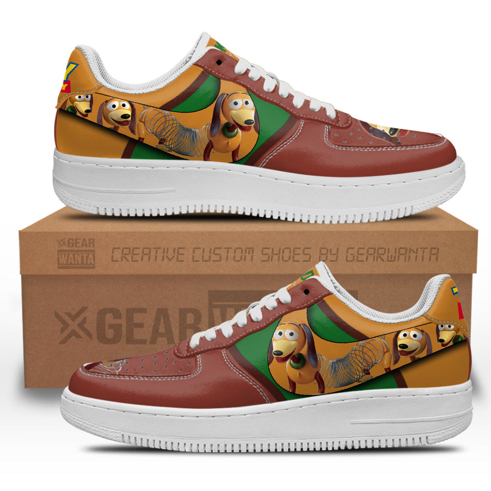 Slinky Dog Toy Story Air Sneakers Custom Cartoon Shoes- Cuztomshoes