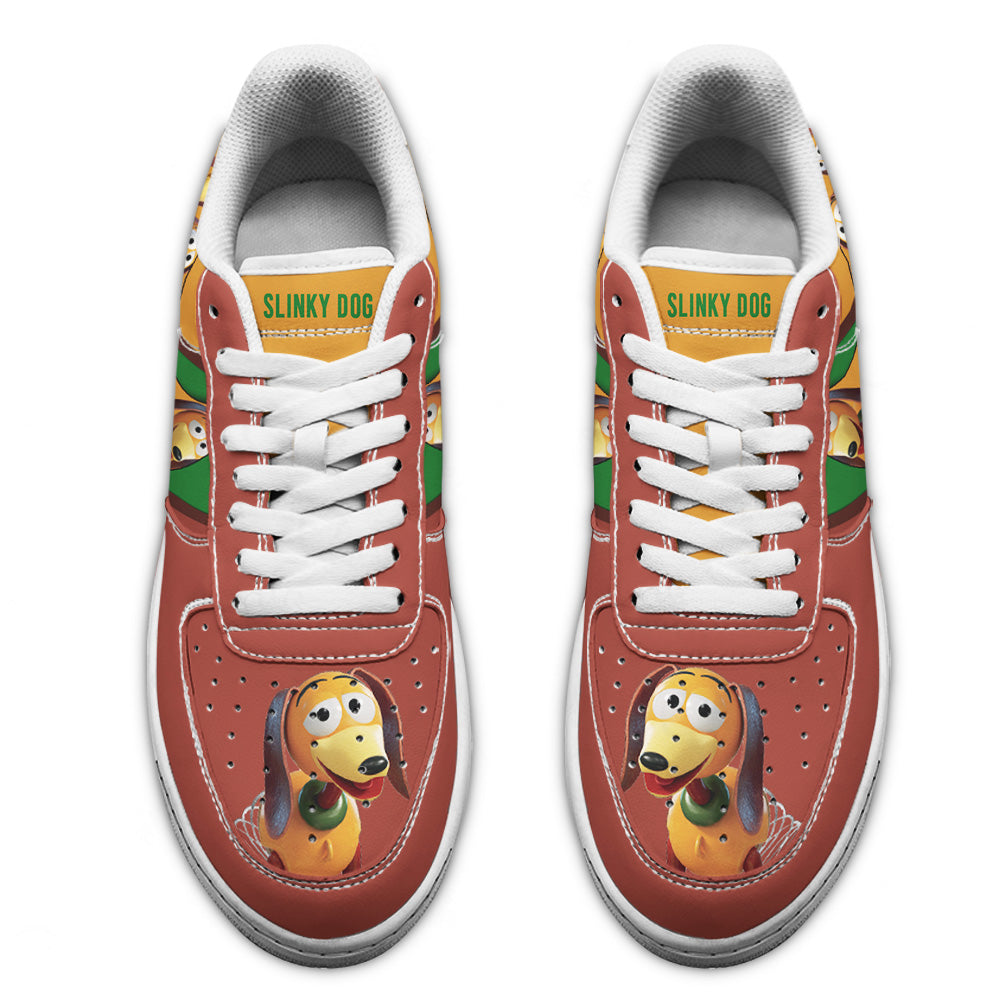 Slinky Dog Toy Story Air Sneakers Custom Cartoon Shoes- Cuztomshoes