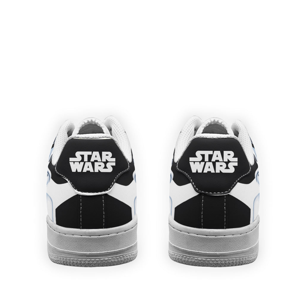 Stormtrooper Costume Air Sneakers Custom Star Wars Shoes- Cuztomshoes