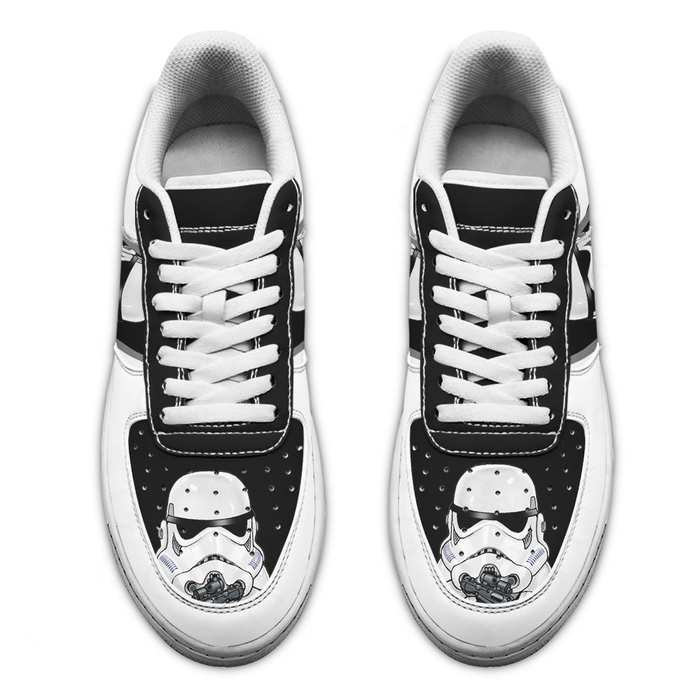 Stormtrooper Star Wars Custom Air Sneakers LT11- Cuztomshoes