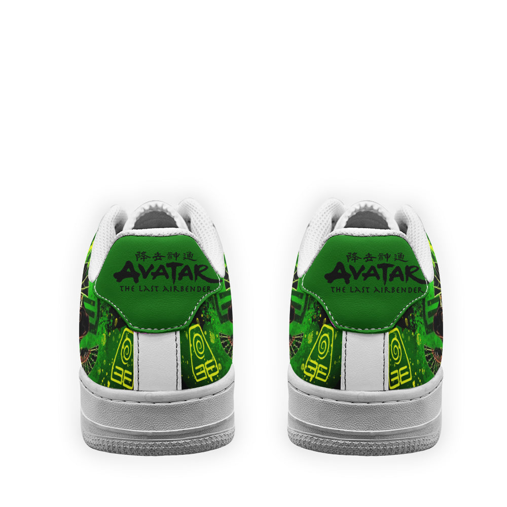 Suki Avatar The Last Airbender Air Sneakers Custom Shoes- Cuztomshoes