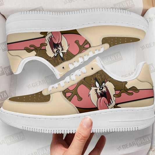 Tasmanian Custom Cartoon Air Sneakers LT13- Cuztomshoes