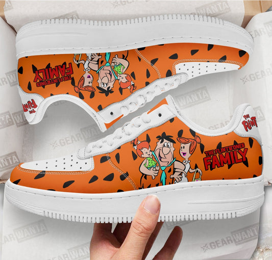 The Flintstones The Flintstones Family Air Sneakers Custom- Cuztomshoes