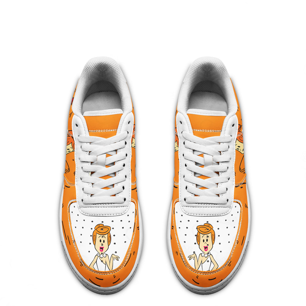 The Flintstones Wilma Flintstone Air Sneakers Custom- Cuztomshoes