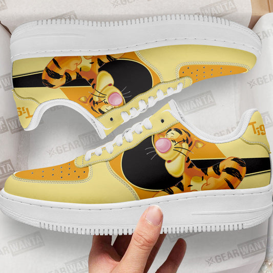 Tigger Custom Cartoon Air Sneakers LT1310- Cuztomshoes