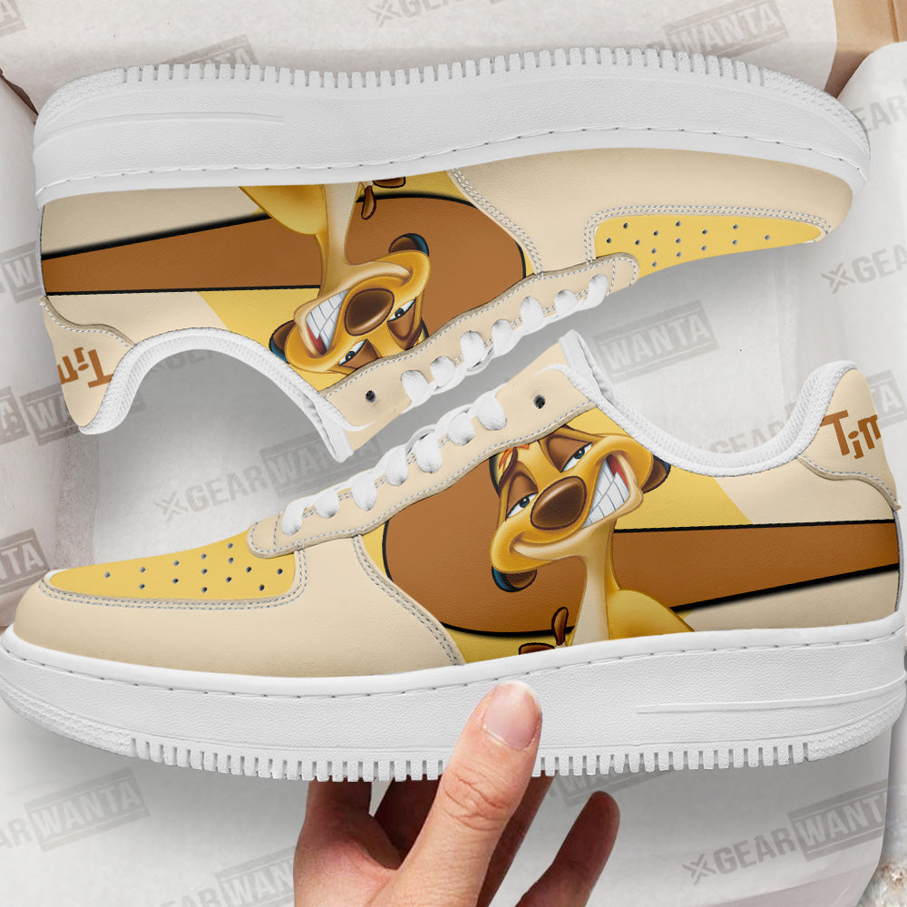 Timon Custom Cartoon Air Sneakers LT13- Cuztomshoes