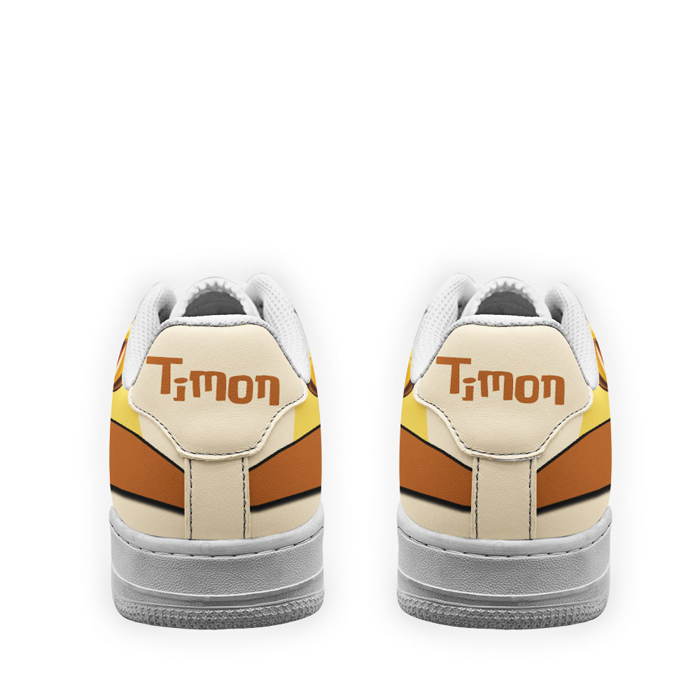 Timon Custom Cartoon Air Sneakers LT13- Cuztomshoes