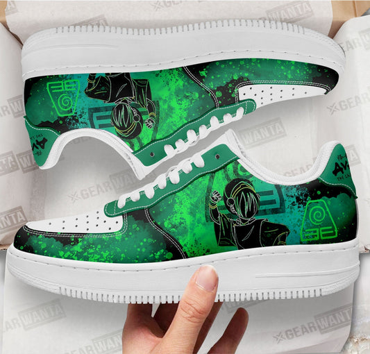 Toph Beifong Avatar The Last Airbender Air Sneakers Custom Shoes- Cuztomshoes