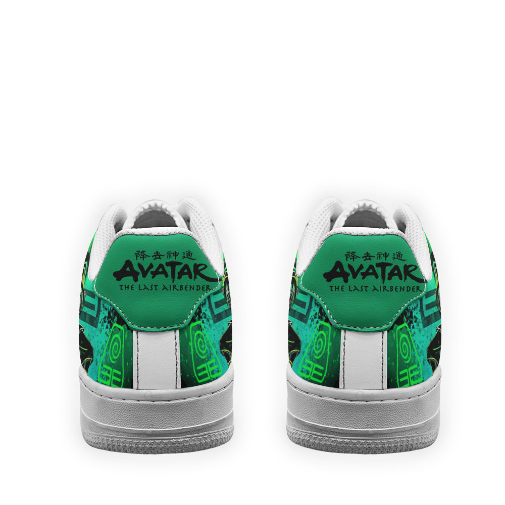 Toph Beifong Avatar The Last Airbender Air Sneakers Custom Shoes- Cuztomshoes