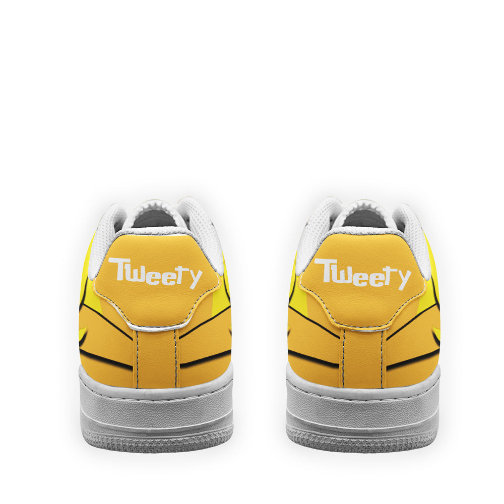 Tweety Custom Cartoon Air Sneakers LT13- Cuztomshoes