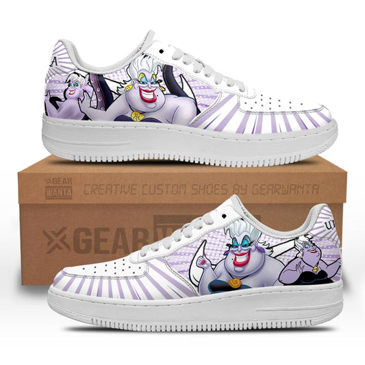 Ursula Air Sneakers Custom Villain Shoes- Cuztomshoes