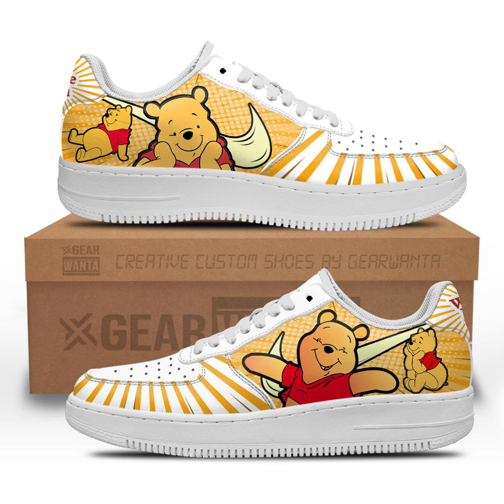 Winnie The Pooh Air Sneakers Custom- Cuztomshoes