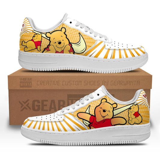 Winnie The Pooh Air Sneakers Custom- Cuztomshoes