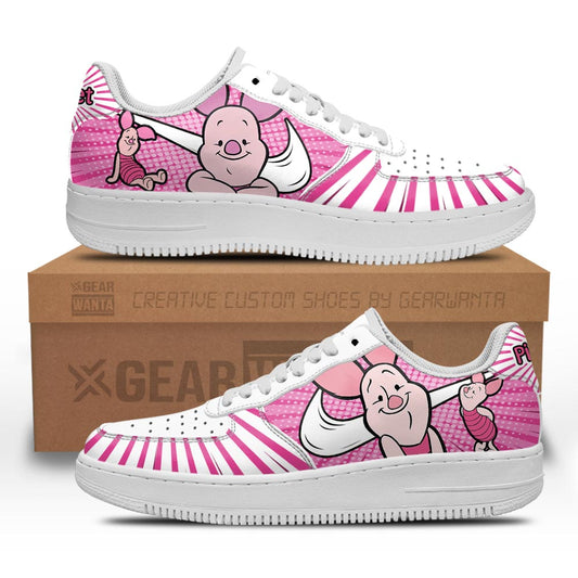 Winnie The Pooh Pigglet Air Sneakers Custom- Cuztomshoes