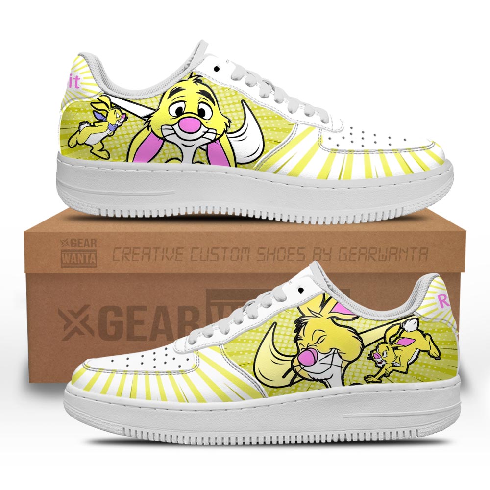 Winnie The Pooh Rabbit Air Sneakers Custom- Cuztomshoes