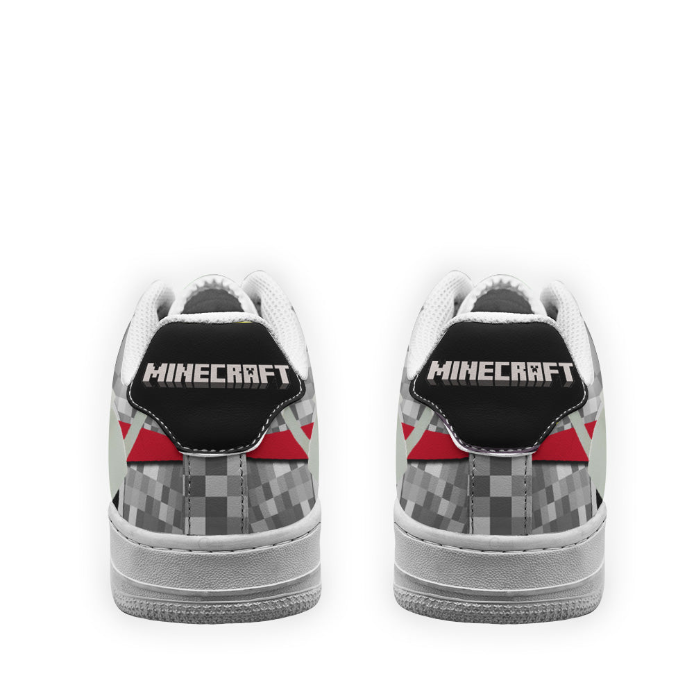 Wolf Minecraft Custom Air Sneakers LT11- Cuztomshoes