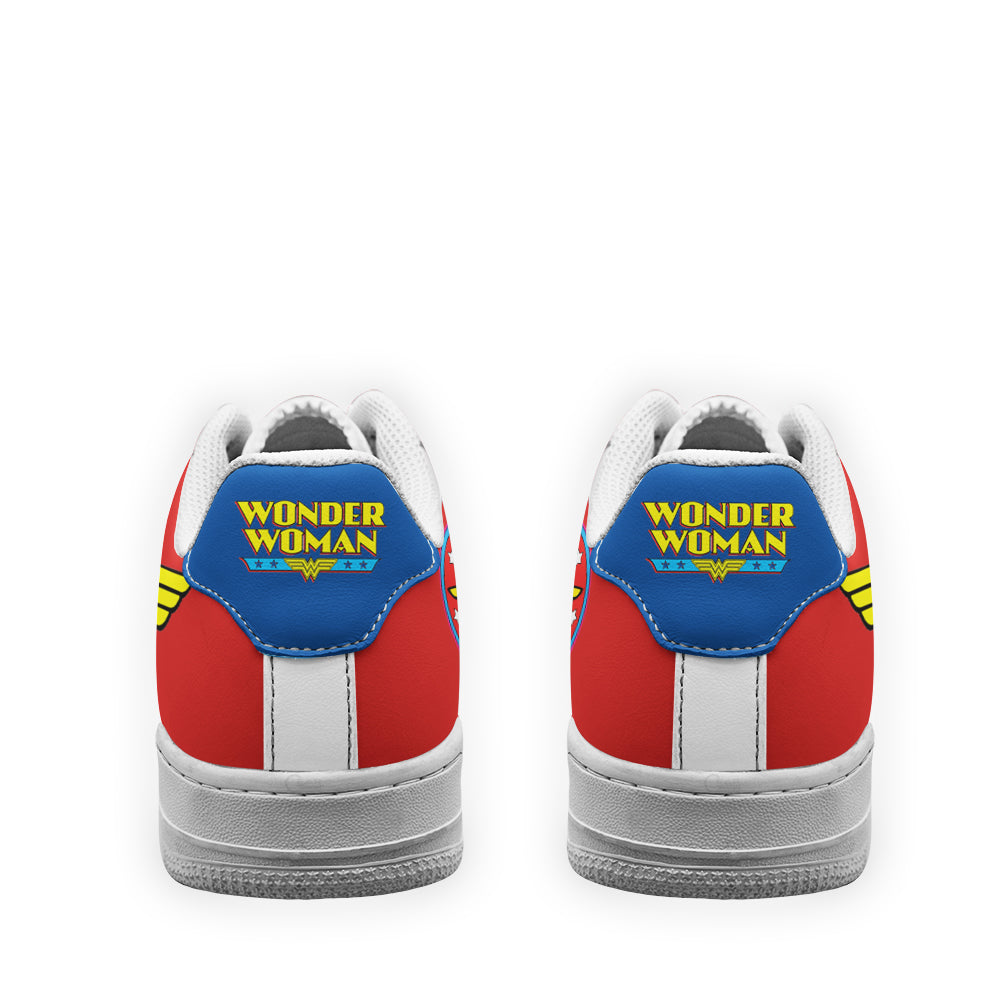 Wonder Women Super Hero Custom Air Sneakers QD22- Cuztomshoes